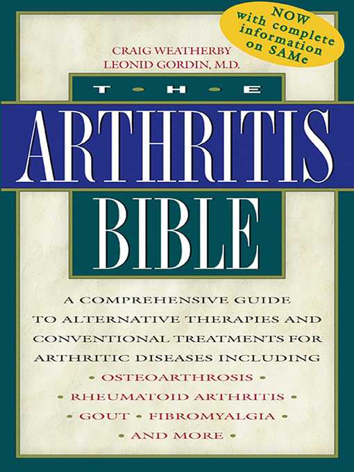 Title details for The Arthritis Bible by Craig Weatherby - Wait list
